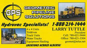 Geometric Pipeline Solutions - Hydrovac Specialists, Larry Tuttle