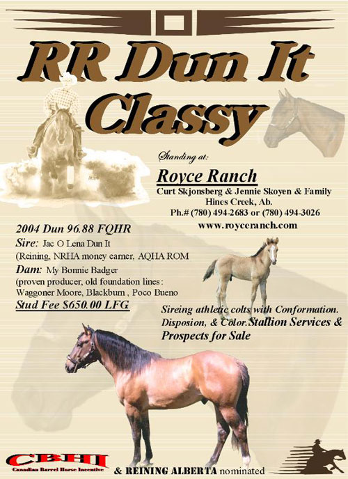 RR Dun It Classy